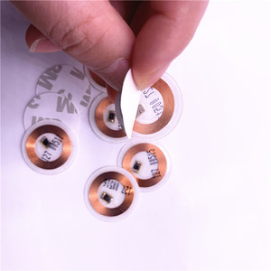 สติ๊กเกอร์ RFID ขนาด 30 มม. H10301 รูปแบบ 26 บิต รหัสสถานที่ 127 ความถี่ 125 กิโลเฮิรตซ์ ทรานสปอนเดอร์ T5577 - Product Image 2