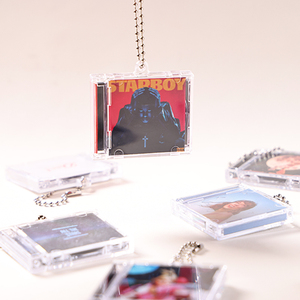 Cá Nhân Món Quà Âm Nhạc Đóng Điện Thoại Chơi Âm Nhạc Tùy Chỉnh Album Nhạc NFC Lập Trình Tag NFC <span class=keywords><strong>CD</strong></span> Keychain - Product Image 3