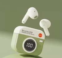 Q86 Nouveauté Écouteurs sans fil TWS avec Bluetooth 5.4 Lecture de musique Écouteurs de sport avec écran LED Casque et écouteurs