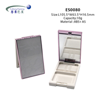 En stock Rose Carré Compact Poudre Cas Conteneurs Basse quantité minimale de commande Vide Pressé BB Coussin Emballage Jetable pour Cosmétiques