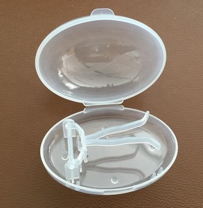 Accessori ciuccio essenziali BPA Free ciuccio trasparente porta custodia ciuccio contenitore scatola per il viaggio - Product Image 1