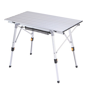 Mobilier d'extérieur Table de camping en bois, table de jardin portable pliante pour table à manger/ - Product Image 1