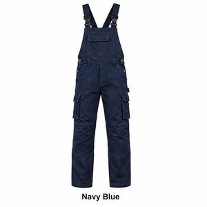 Salopettes de travail en gros pour électriciens et mécaniciens avec tissu durable, couleur, taille et logo personnalisables - Product Image 3
