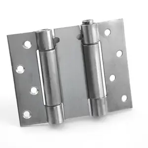 Stainless Steel Cafe Saloon Door Swing Self Closing Double Action Spring Hinge