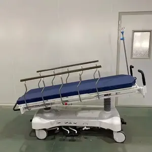 New Hospital Patient Emergency Transfer Stretcher Bed Medical Patient Transport Ambulance Stretcher Trolley Bed