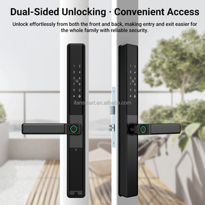 รหัส Wifi สแตนเลสสแตนเลสสตีลกันน้ำสำหรับลานกลางแจ้งล็อคอัจฉริยะอลูมิเนียมอัลลอยด์ - Product Image 3