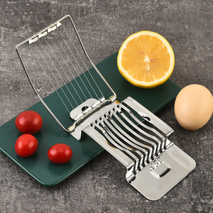 Xu hướng sản phẩm 2025 New arrivals tiện ích nhà bếp thép không gỉ trứng Slicer - Product Image 4