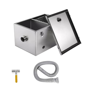 Trampa de Grasa de Acero Inoxidable Personalizada OEM, Separador de Grasa y Filtro de Aceite para Sopa de Grado Comercial Subterráneo - Product Image 6