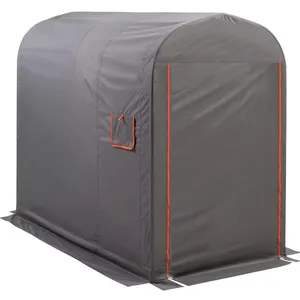 Portable 600D Waterproof Fabric Motorcycle Shelter Tent with Waterproof Cover Matel Frame For Bike Motorcycle