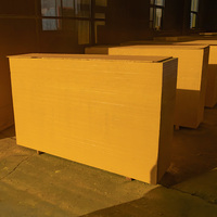 Panneau de contreplaqué de pin 500mmx2000mm 3 plis filmé 21mm pour coffrage phénolique, construction de murs et dalles en béton pour usage hôtelier