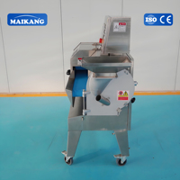 Máquina Cortadora de Frutas y Verduras Multifuncional de Gran Capacidad, Continua, de Acero Inoxidable SUS304, para Triturar Patatas y Espinacas