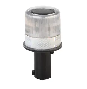 Geel/Rood Zonne-energie Weg Gevaar Led Blinker Bouw Knipperende Led Waarschuwing Safety Light