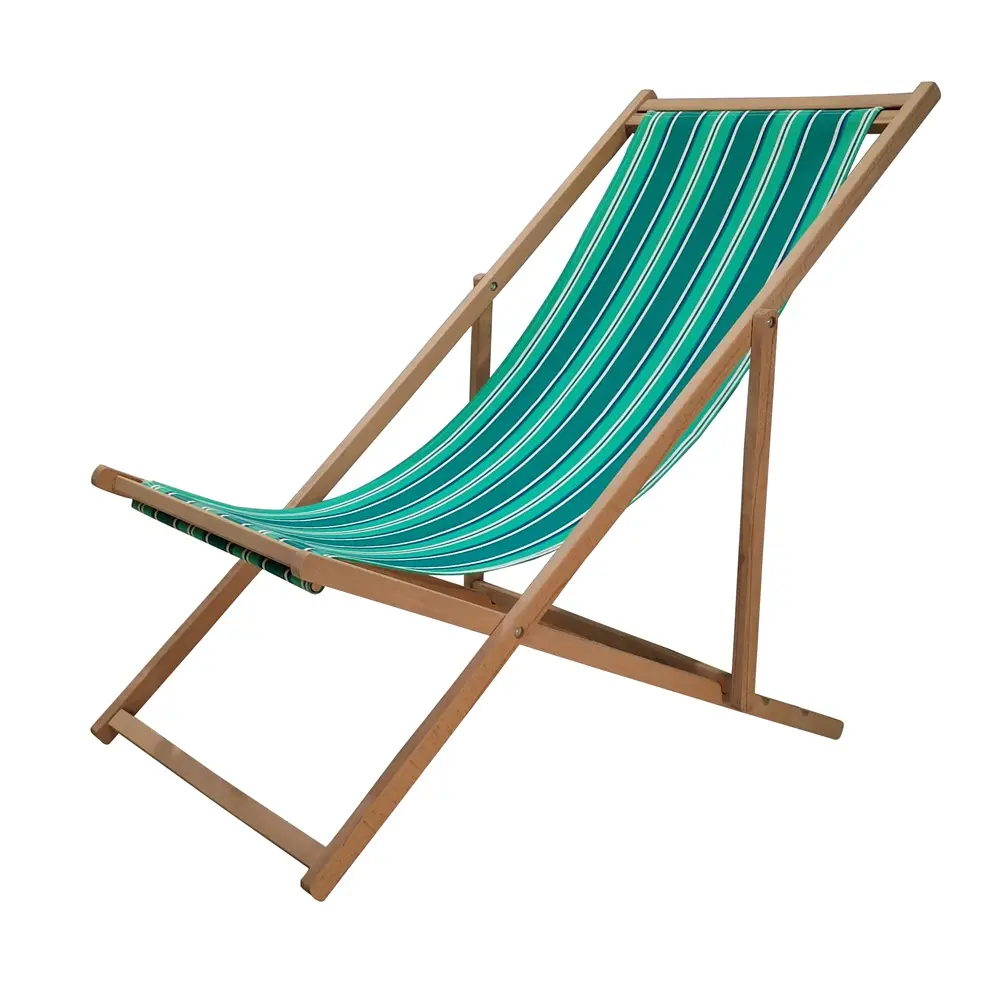 Yoho – chaise de plage pliante Portable en bois, chaise d'extérieur pour loisirs en plein air