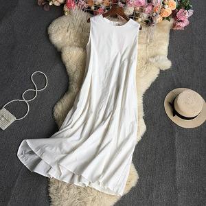 white halter maxi dress Montserrat Dress