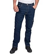 Pantalones <span class=keywords><strong>de</strong></span> Trabajo Resistentes al Fuego NFPA2112, 98% Algodón, 2% Elástico, Jeans Elásticos FR para Mujer, Jeans Clásicos para Hombre, Pantalones <span class=keywords><strong>de</strong></span> Seguridad Cat2 - Product Image 5