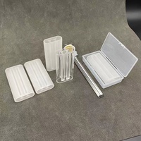 Tube de cavité laser en quartz de silice fondue à triple orifice pour machine d'épilation au laser à diode 808 nm Lumenis LightSheer Cynosure Cutera SiO2