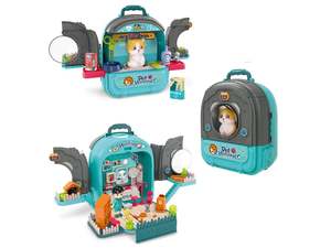 <span class=keywords><strong>Jouet</strong></span> préscolaire 3 en 1 sac à dos de soins <span class=keywords><strong>pour</strong></span> enfants, <span class=keywords><strong>jouet</strong></span> de jeu <span class=keywords><strong>pour</strong></span> prendre soin du mignon chiot <span class=keywords><strong>chien</strong></span> ensemble de jeu - Product Image 5