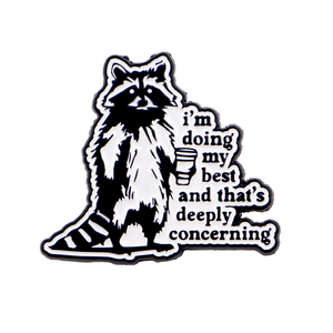 Pin <span class=keywords><strong>de</strong></span> esmalte <span class=keywords><strong>de</strong></span> mapache lindo, broche, insignia para solapa, para mochila, accesorios <span class=keywords><strong>de</strong></span> ropa, joyería <span class=keywords><strong>de</strong></span> moda, regalos - Product Image 3