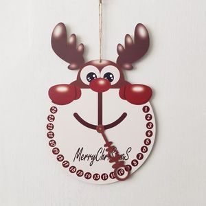 Decorazioni Natalizie in Legno Intagliato a Forma di Renna HH-058, Ornamenti Pendenti Fai-da-Te <span class=keywords><strong>per</strong></span> Albero di <span class=keywords><strong>Natale</strong></span>, Fornitura di Fabbrica - Product Image 5