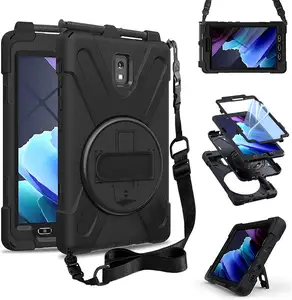 Robuuste Zware Tablet Case Voor Samsung Galaxy Active 5 2024 Schokbestendige Roterende Standaard Beschermende Tablet Case