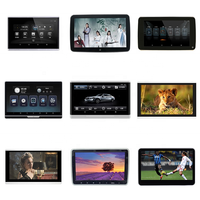 Écran d'appui-tête de voiture Viewtech à bas prix, 12 pouces, écran tactile universel DC12V, Wifi, Smart TV 4K, Android 10, pour camping-car, SUV, MVP