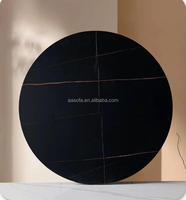 Encimera Ovalada de Piedra Sinterizada Calacatta Luxe de 80*260cm para Cocina y Comedor Modernos, con Azulejos Cerámicos, Productor de Foshan