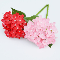 Dekorasi dan Kemasan Buket Bunga Sabun Hydrangea Hari Semua Orang Kudus, Dapat Disesuaikan