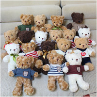 Ours en peluche super doux de 30 cm en polyester et coton PP pour soulager le stress