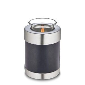 Manufacturer <b>Large</b> Adult Black Aluminum Cremation <b>Urn</b> Custom Metal Funeral Memorial Burial <b>Urns</b> for Human Ashes - Product Image 3