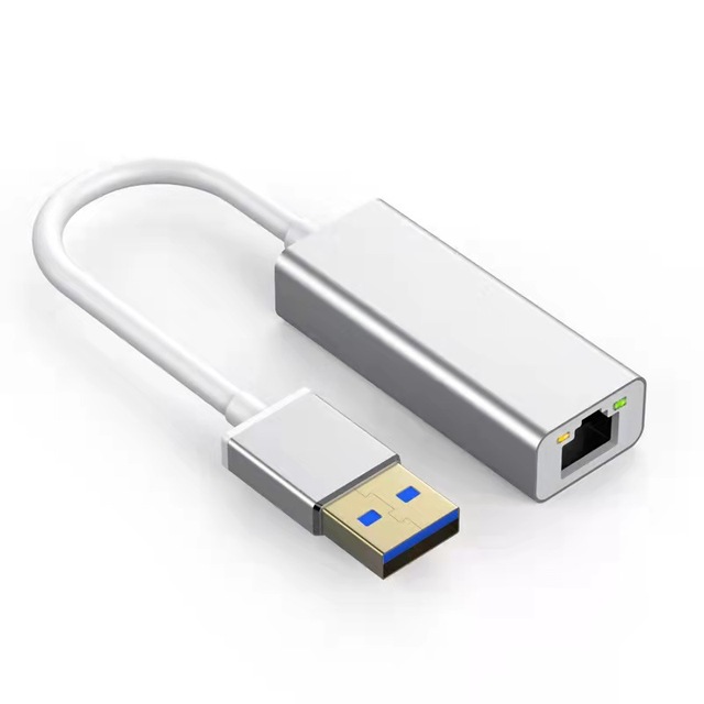 USB 3.0 1000Mbps Gigabit Ethernet LAN Network Adapter RJ45 Interface Compatible with Nintendo Switch MacBook PC