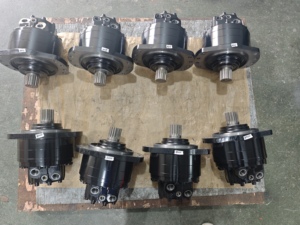 Motor Hidráulico de Pistón de Hierro Fundido Poclain MS05 MSE05, 350 Bares, 0-200 RPM, para Maquinaria Agrícola - Product Image 2