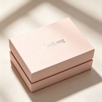 Boîte cadeau rigide de luxe en gros, deux pièces, pour parfums et artisanat, avec couvercle amovible et doublure en satin de soie