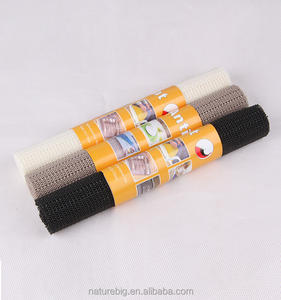 Tapis antidérapant multi-usages en PVC à motif quadrillé, non adhésif, pour étagères et tiroirs de cuisine - Product Image 4