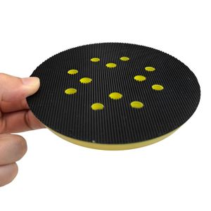 <span class=keywords><strong>5</strong></span> inç 8 delikli PU köpük kanca döngü zımpara pedi elektrikli zımpara için destek plakası zımpara diskleri için güç zımpara aleti - Product Image 4