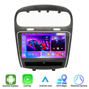 Control de Volumen y Reproductor de Música para Auto con Botones en el Volante de 9 Pulgadas, GPS, Compatible con Dodge Journey 2011-2019 - Product Image 1