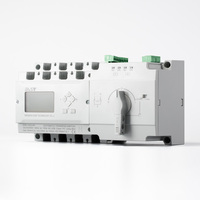 EAST ES3 125C/4P Commutateur de transfert automatique de niveau PC ATS 4P 125A, inverseur de source double alimentation avec contrôleur LCD séparé AC400V