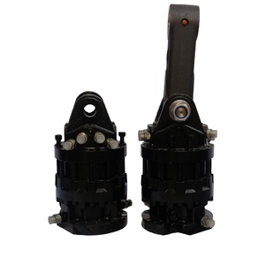 Rotateur hydraulique XinCan pour excavatrice, pour grappin à bois, manutention de matériaux, débit de 25 L/MIN, poids de 55 kg, <span class=keywords><strong>trois</strong></span> cents degrés - Product Image 3