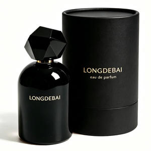 New Design quality round Empty Perfume Glass <b>Bottle</b> 30ml 50ml 100ml Luxury Perfume sprayer <b>Bottle</b> with <b>box</b> packaging - Product Image 2