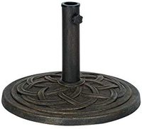 Base de parasol de marché robuste de 22 lb pour terrasse Base de parasol pour parasol