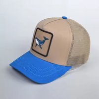 Gorra Trucker de 5 Paneles de Alta Calidad con Bordado de Anime, Gorras de Béisbol con Diseño de Animales y Dibujos Animados, Gorras Trucker de Malla