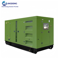 Groupe électrogène diesel silencieux 350 kW, triphasé 400 V, 400 kVA, moteur 6ZTAA13-G2 pour grand centre commercial
