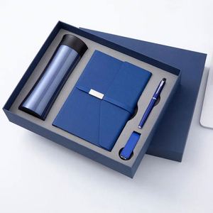 Agenda Personalizada de Lujo en Cuero PU, Set de Regalo Corporativo, Set Promocional al por Mayor de Cuaderno y Bolígrafo con Botella de Agua - Product Image 6