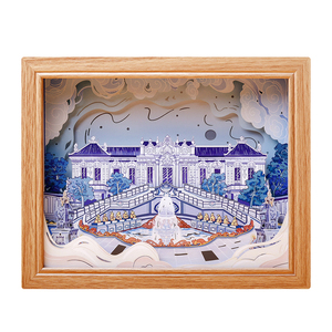 Decoración <span class=keywords><strong>de</strong></span> Pared <span class=keywords><strong>de</strong></span> Arte en <span class=keywords><strong>Papel</strong></span> Tallado en 3D <span class=keywords><strong>de</strong></span> Alta Calidad, Superventas - Product Image 5
