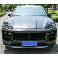 Nouveau kit carrosserie universel Cayenne 2018-2024 Turbo GT, phares LED antibrouillard, pare-chocs avant/arrière, installation par visserie