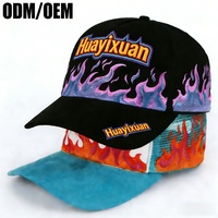 Gorra Trucker de 5 Paneles, Mezcla de Poliéster y Algodón, Bordado 3D, Gorra Trucker con Logotipo Personalizado OEM