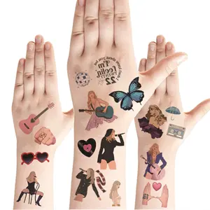 Nieuwe Aankomst Amazon Hot Selling Waterdicht Taylor Sw * Ft Tattoo Stickers Taylor Sw * Ft Beschimmelde Concert Tattoo Stickers