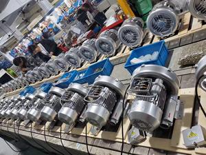 Nuovo Disegno IP 65 Industriale 1 Fase Ventilatore di Aria Dentale di Aspirazione Del Motore - Product Image 5