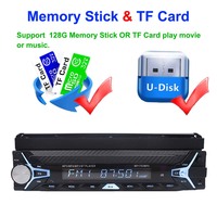 Écran tactile LCD 1DIN, autoradio Android Auto CarPlay, écran tactile 1DIN, lecteur MP3 sans fil CarPlay