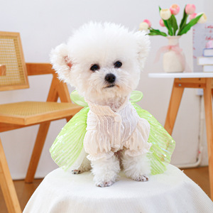 PETCIRCLE Pet Circle Vêtements pour animaux printemps/été : Tenues pour chiens et chats, Jupe en tulle Panda Dumpling - Product Image 3