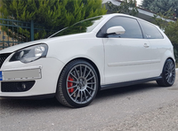Кованые диски OZ Superturismo GT 17-18 дюймов, 5x112, 5x120, 5x114.3, глянцевые черные, вогнутые, многоспицевые, для VW GTI MK5 Golf R32 Jetta